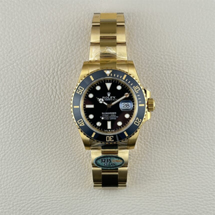 Clean Factory Rolex Submariner 126618LN | 41mm Oro Completo Quadrante Nero | Miglior Orologio Replica