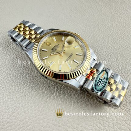 Replica Rolex Datejust 126333-0010 Quadrante Champagne – Clean Factory Super Clone