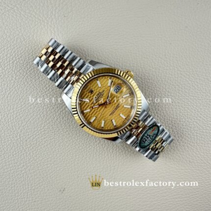 Replica Rolex Datejust 126333-0022 Quadrante Riffel – Clean Factory Super Clone