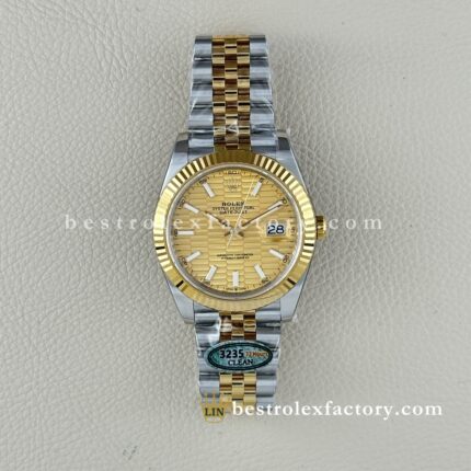 Replica Rolex Datejust 126333-0022 Quadrante Riffel – Clean Factory Super Clone