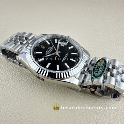 Replica Rolex Datejust 126334-0018 Quadrante Nero – Clean Factory Super Clone 1:1
