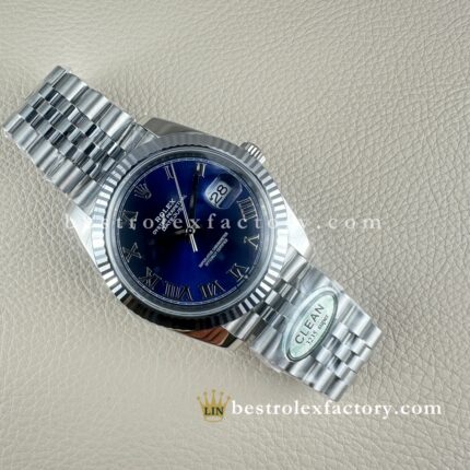 Rolex Datejust 126334-0026 Blu Jubilee Replica Super Clone Clean Factory