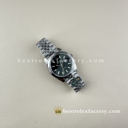 Rolex Datejust 126334-0028 Green Sunburst Dial Jubilee Bracelet Super Clone - Clean Factory Replica