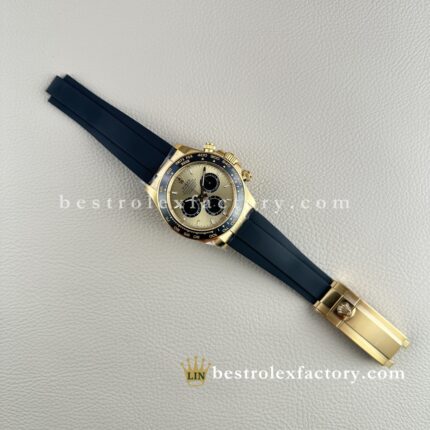 Clean Factory Rolex Daytona 126518LN-0012 Quadrante Champagne - Movimento Dandong 4131 | Oro Giallo