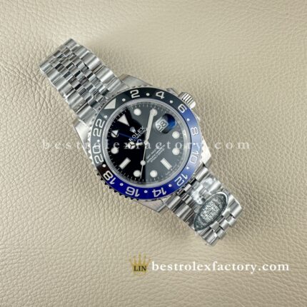 Clean Factory Rolex GMT-Master II 126710BLNR | Lunetta Batman V3 | Bracciale Oyster