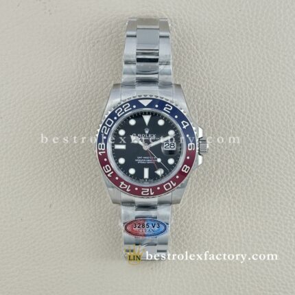 Clean Factory GMT-Master II 126710BLRO | V3 Pepsi Bezel | 904L Steel