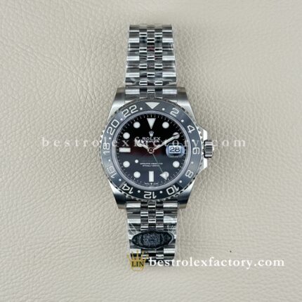Clean Factory GMT-Master II “Bruce Wayne” | 126710GRNR | Black Grey Bezel