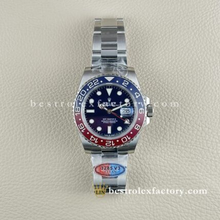 Clean Factory Rolex GMT Master II 126719BLRO | Pepsi Oro Bianco | Quadrante Blu