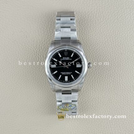 Clean Factory Rolex Oyster Perpetual 124300-0002 Quadrante Nero 41mm | Super Clone Replica