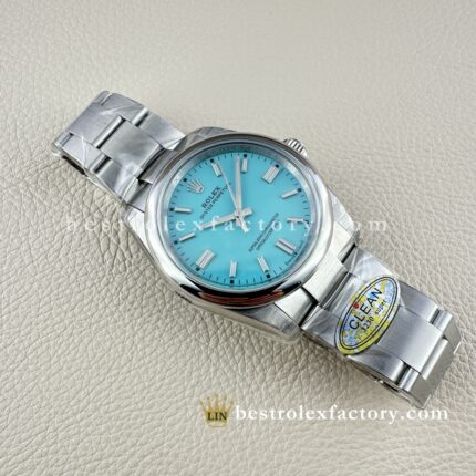 Rolex Oyster Perpetual 126000 Turquoise – Clean Factory Super Clone