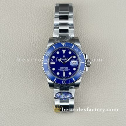 Clean Factory Rolex Submariner 116619LB | 40mm Smurf Oro Bianco | Miglior Orologio Replica