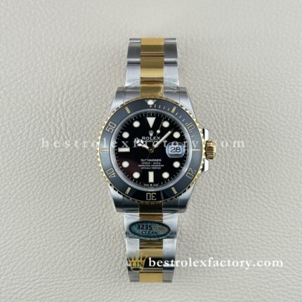 Clean Factory Rolex Submariner 126613LN | 41mm Bicolore Quadrante Nero | Miglior Orologio Replica