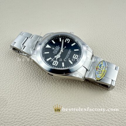 Clean Factory Rolex Explorer-I 224270-0001 40mm Black Dial 904L Steel Super Clone 3230 Movement