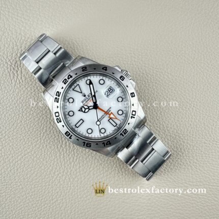 Rolex Explorer II 226570 Quadrante Bianco Polar – Clean Factory Super Clone GMT 42mm