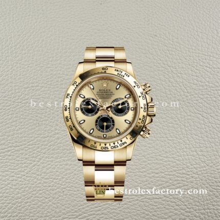 Rolex Daytona 116508-0014 Quadrante Champagne – Replica Super Clone Clean Factory