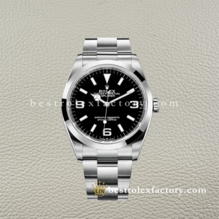 Rolex Explorer 124270 Quadrante Nero – Clean Factory Super Clone 36mm