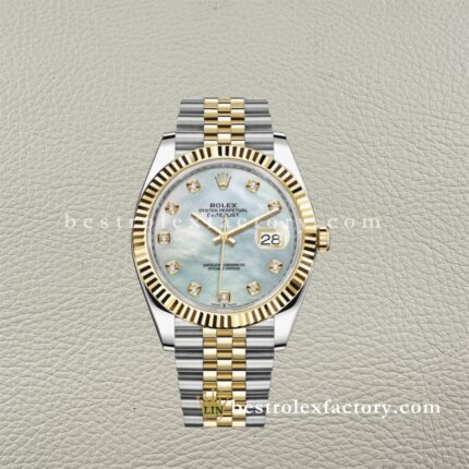 Rolex Datejust 126333-0018 Replica Super Clone Clean Factory – Quadrante Madreperla e Diamanti
