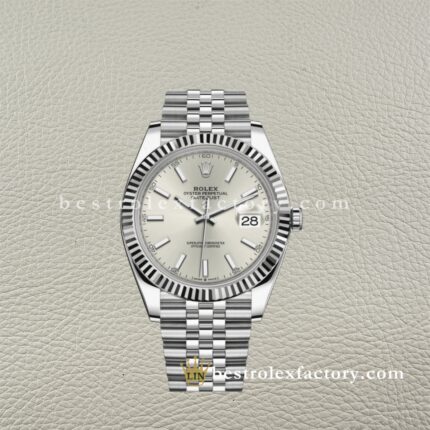 Replica Rolex Datejust 126334-0004 Quadrante Argento Clean Factory – Super Clone di Lusso