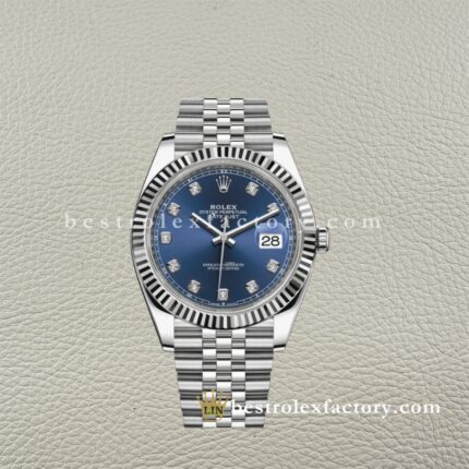 Replica Rolex Datejust 126334-0016 Blu Diamanti – Clean Factory Super Clone
