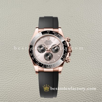 Clean Factory Rolex Daytona 126518LN-0008 Quadrante Nero Indici Applicati Oro Sottoquadranti Neri Chiocciola Oro Giallo – Dandong 4131 | Oysterflex