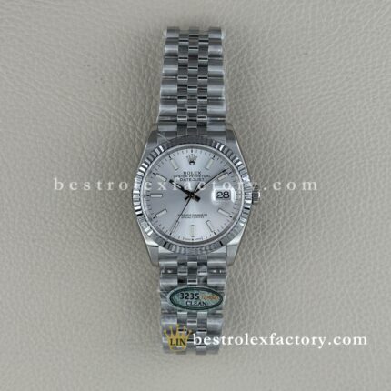 Rolex Datejust 126234-0013 Quadrante Argento Replica Super Clone Clean Factory