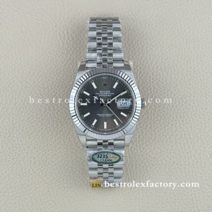 Replica Rolex Datejust 126334-0014 Grigio – Clean Factory Super Clone