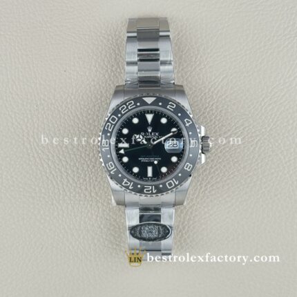 Clean Factory Rolex GMT-Master II “Bruce Wayne” | 126710GRNR | Bracciale Oyster