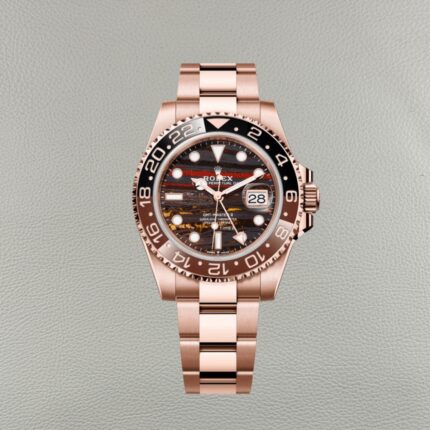 Clean Factory Rolex GMT-Master II 126715CHNR | Root Beer Ferro Tigrato | Oro Everose