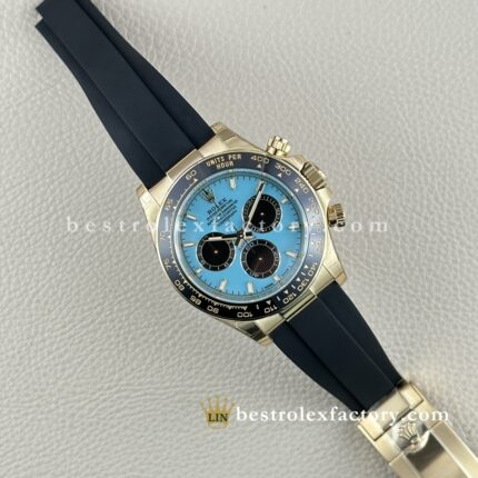 Clean Factory Rolex Daytona 126518LN-0014 Tiffany Blue Quadrante Turchese Sottoquadranti Neri - Dandong 4131 | Esclusivo