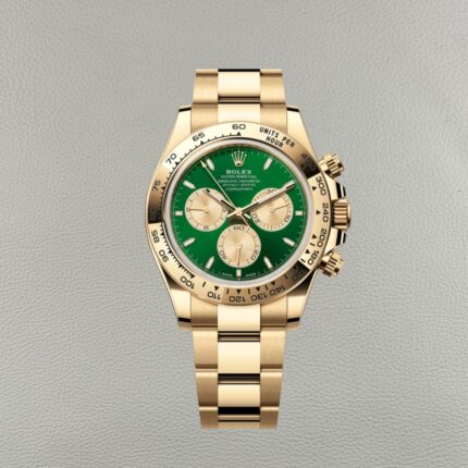 Replica Rolex Daytona 126508-0008 Verde Oro Giallo | Clean Factory Super Clone
