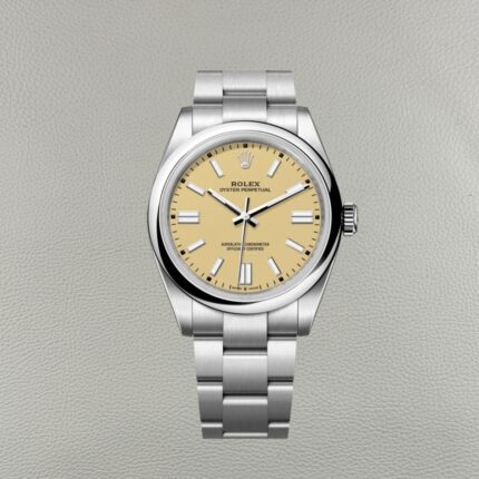 Rolex Oyster Perpetual 134300-0007 Quadrante Beige – Clean Factory Super Clone Replica di Qualità