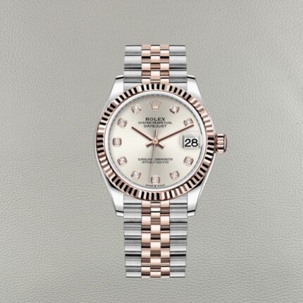 Replica Rolex Lady Datejust 278271-0016 31mm Argento & Moissanite | Clean Factory
