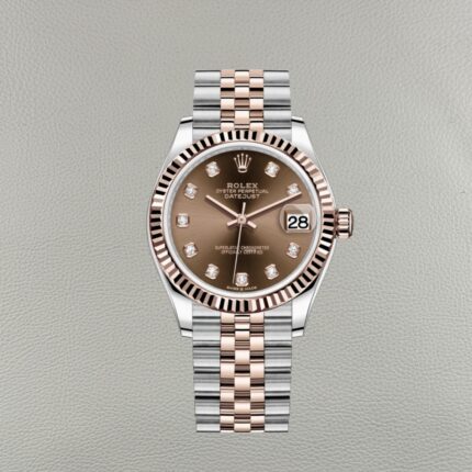 Replica Rolex Lady Datejust 278271-0028 31mm Cioccolato & Moissanite | Clean Factory