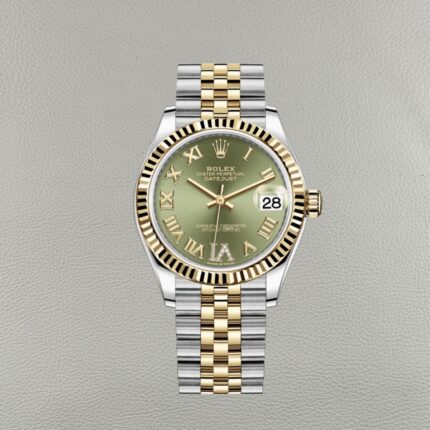 Replica Rolex Lady Datejust 278273-0016 Verde Oliva 31mm Oro Giallo | Clean Factory
