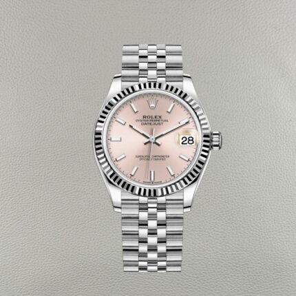 Rolex Datejust 278274-0014 Rosa 31mm Replica Clean – Ghiera Oro Bianco