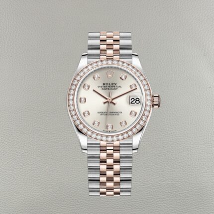 Rolex Lady Datejust 278381RBR-0016 Replica | Lunetta Diamanti & Quadrante Argento – 31mm